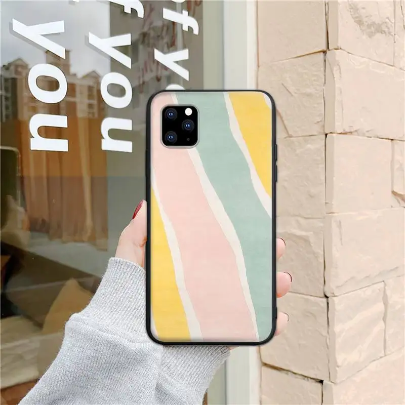 

Matte Cartoon Graffiti Phone Case for iphone 6s 7 8 plus xr xs 11 12pro max mini Cover Fundas Coque