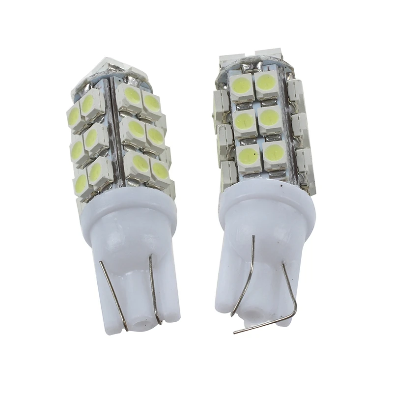 2 X T10 W5W 12 В 3020 SMD 28 светодиодный Автомобильные Боковые лампы|Фара для авто в сборе| |
