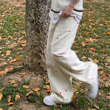 Pantalones Pantalones vaqueros de pierna ancha para mujer...