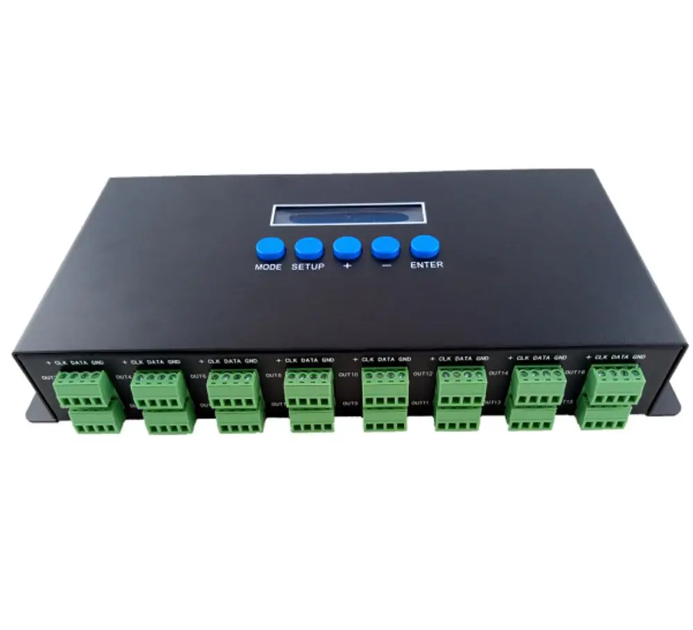 SPI Artnet LED контроллер 4outputs16Universes или 16 выходов 32Universes управление WS2811/SK6812IC поддержка