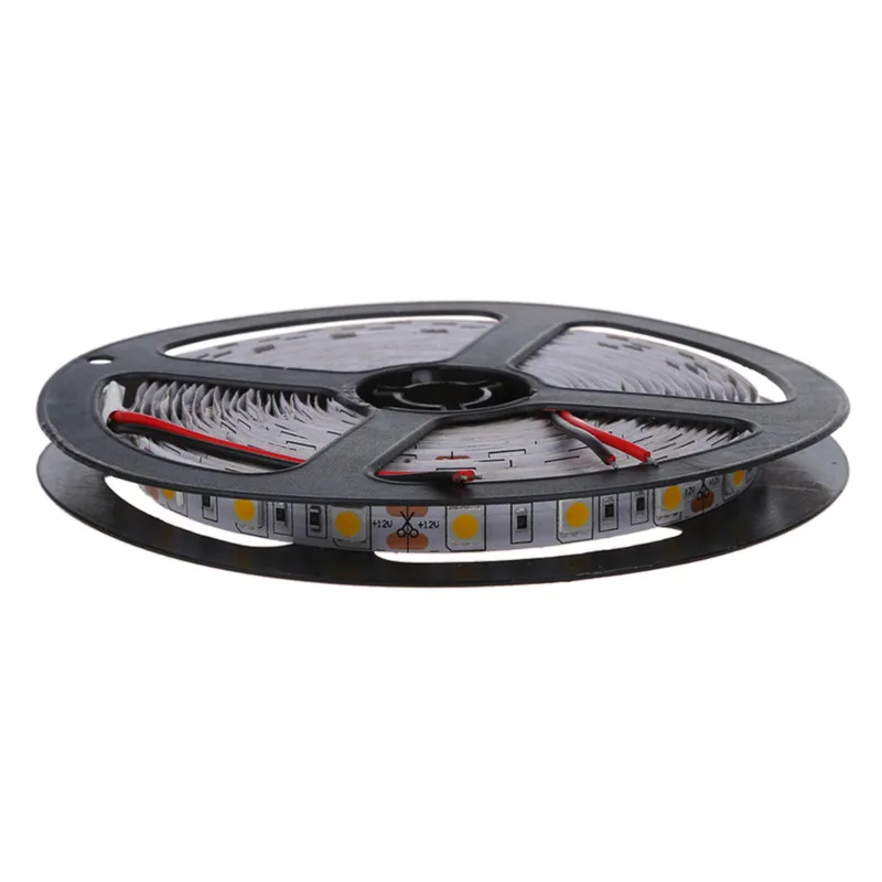 5 м 300 теплый белый светодиодный 5050 SMD гибкий светильник 12V DC Home Club | Лампы и