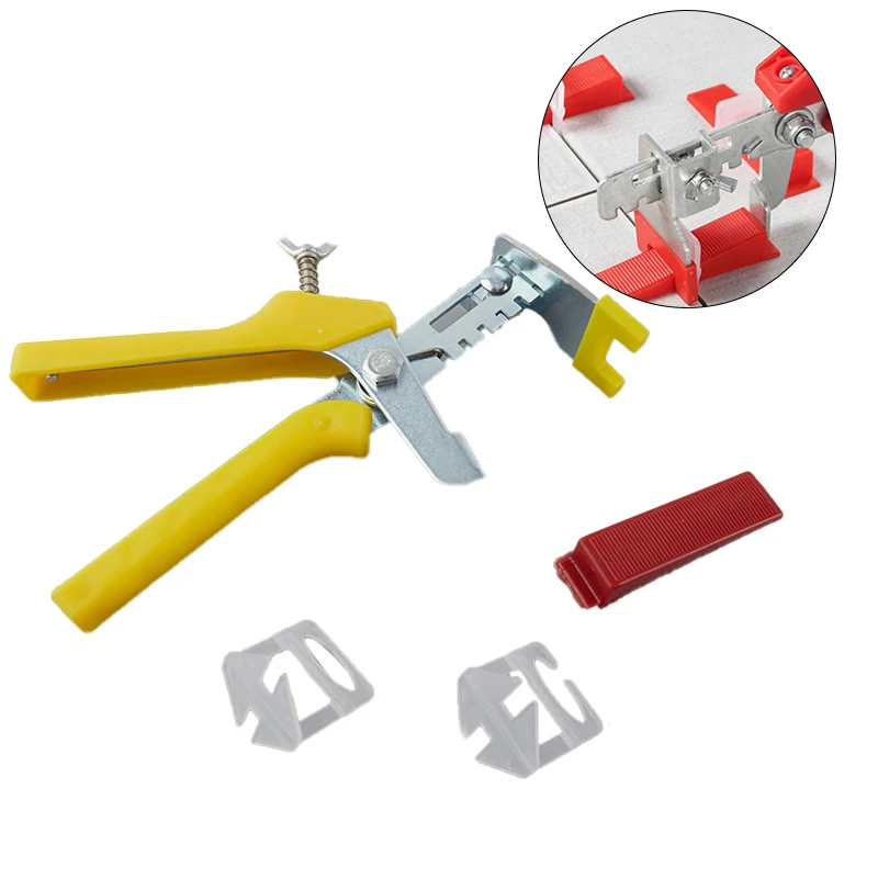 

Tile Leveling System 1mm 1.5mm 2mm 3mm Clips Wedges Ceramic Tile Spacer Pliers Tools