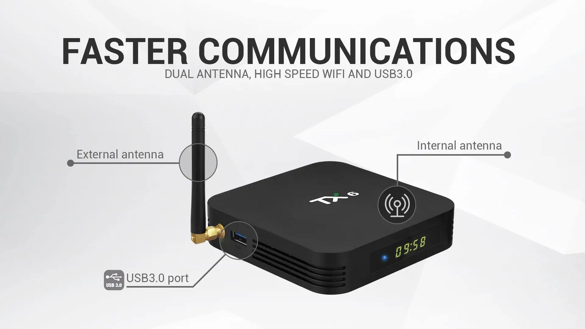 Tanix TX6 Smart Android tv Box Allwinner H6 4 ГБ 32 ГБ 5G двойной wifi bluetooth 4,1 4K USB3.0 для Google плеер Youtube телеприставка
