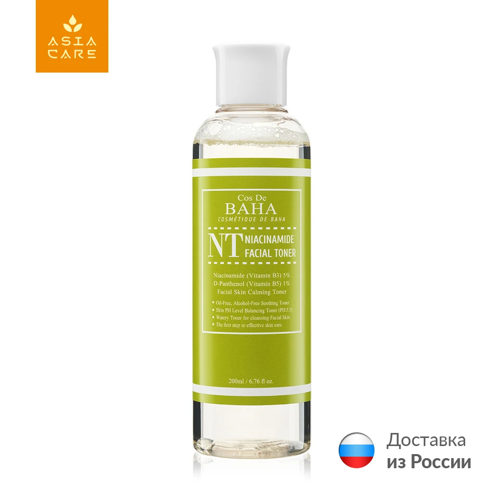 Тонер для проблемной кожи с ниацинамидом Cos De Baha Nt Niacinamide Toner| |