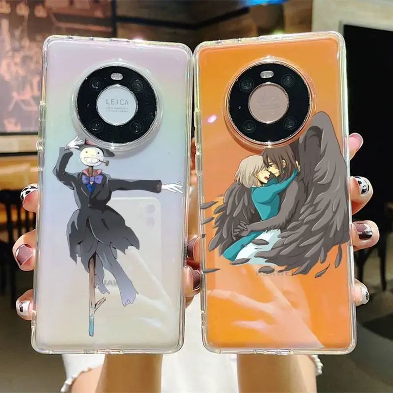 

Howl's Moving Castle Phone Case For Huawei P 20 30 40 pro lite Psmart2019 Honor 8 10 20 Y5 6 2019 Nova3E