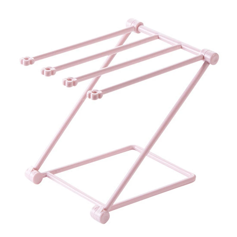 

Kitchen Storage Towel Rack Folding Towel Rack Vertical Kitchen Rag Storage Rack Tablecloth Drying Rack