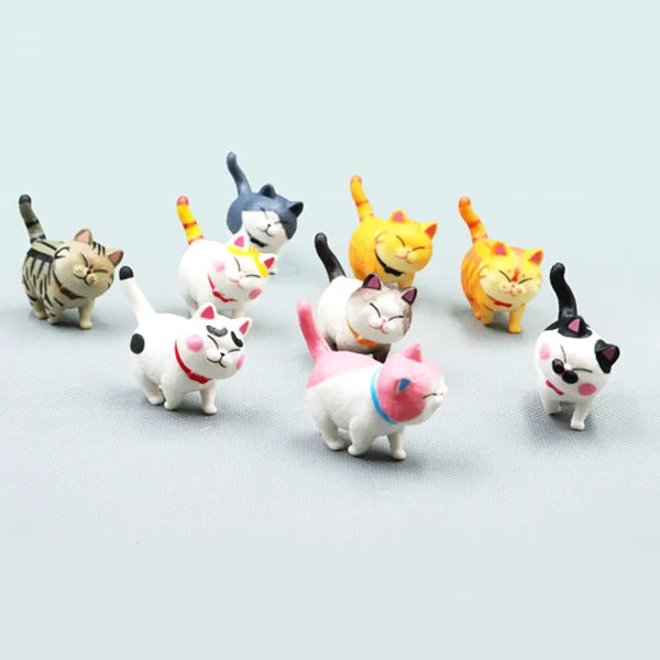 1 шт. случайный мультяшный милый толстый кот с потайной коробкой для домашних