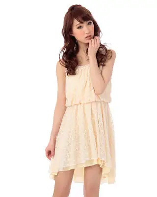 Кружевное платье с бантом на спине LIZ LISA|Женские платья| |