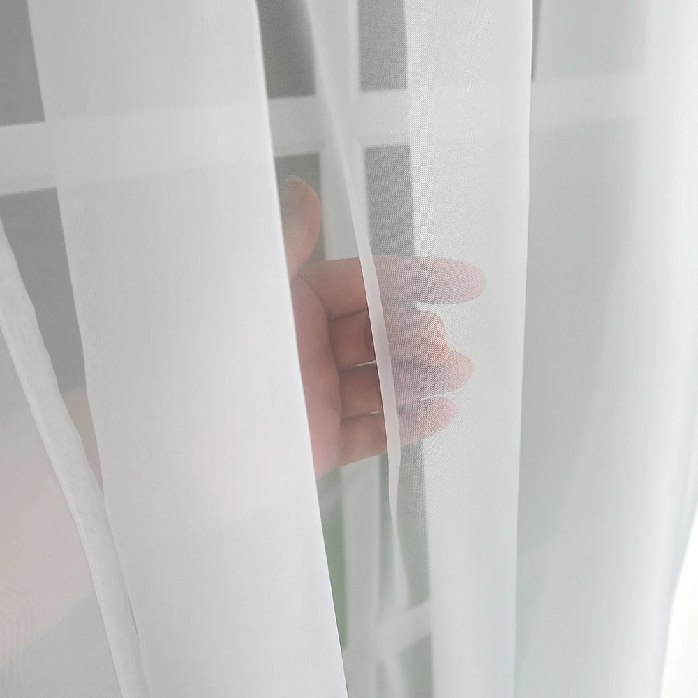 Летающая шторка для спальни s оконная тюль внутреннего дворика серая кофейная