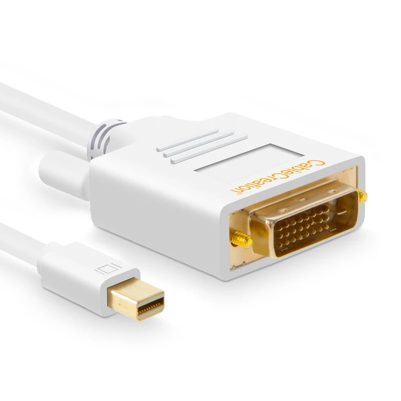 АКТИВНЫЙ Мини DP к DVI кабель 6 футов DisplayPort адаптер Поддержка Eyefinity совместим с MacBook