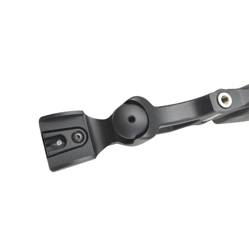 19 дюймовые изогнутые черные лука металлические стояки 7075 Алюминиевые Ручки для