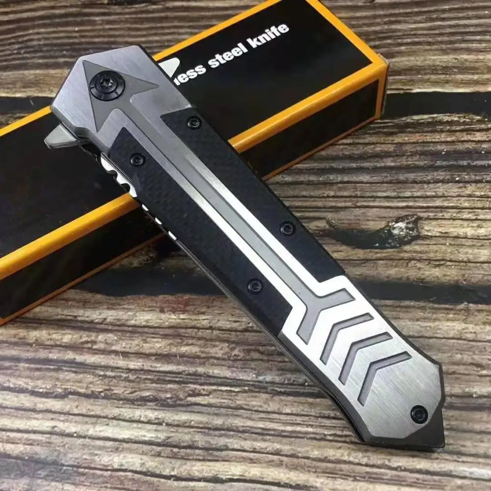 Новое поступление F130 складной нож 5Cr13Mov лезвие G10+ стальная ручка Тактический Кемпинг на открытом воздухе Выживание Военный нож, инструмент для повседневного использования