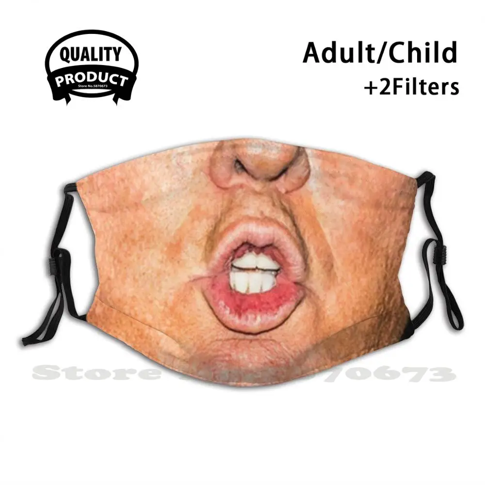 

Donald Trump Facemask Fashion Mouth Masks Filter Adult Kids Face Mask Face Cute Funny Dust Fashion Smile Personalised Custom