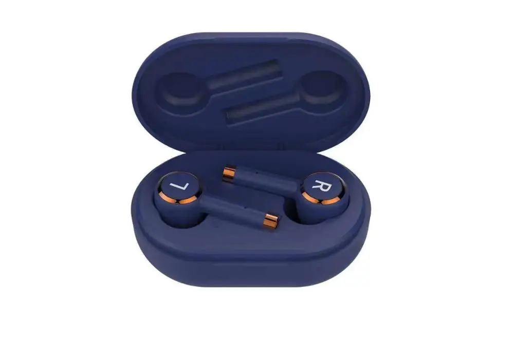 TWS беспроводные наушники Bluetooth 5,0, bluetooth-наушники siri с вызовом, водонепроницаемая гарнитура для xiaomi huawei, спортивные 3D стерео наушники - Цвет: blue purple