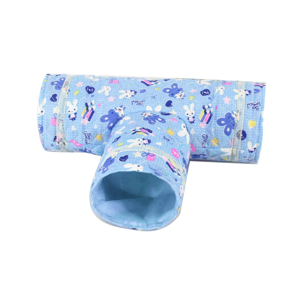 T-Shaped Pet Hamster House Tubes Toy Small Animals Guinea Pig Playing Tunnels Bed Nest For Rabbits Ferrets |
