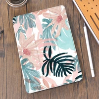 plant leaves for air 4 ipad 7th 8th generation case pro 12 9 11 2020 2021cover mini 5 10 5 air 4 tablet funda with pencil holder
