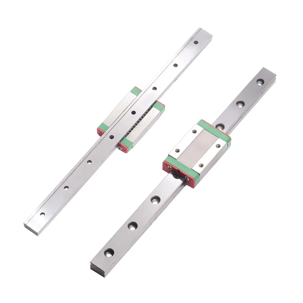 MGN7 9 12 MGN15 100 300 500 600 800 мм миниатюрная линейная направляющая 1 MGN + каретки|Линейные