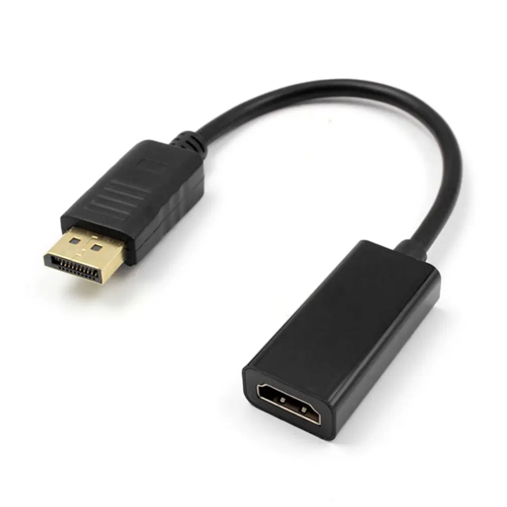 Full HD 1080P Дисплей Порт DP штекер HDMI Женский Кабель адаптер дисплея конвертер для Apple