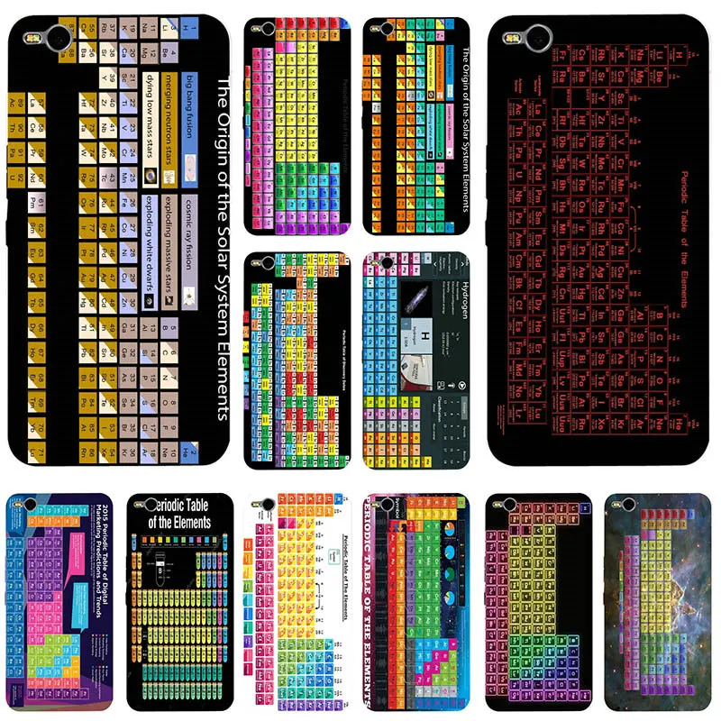 Chemistry College Periodic Tables Soft Phone Cases for LG G4 G5 G6 K4 K7 K8 K10 V10 V20 V30 HTC U11 M7 M8 M9 M10 A9 E9 Plus | Мобильные