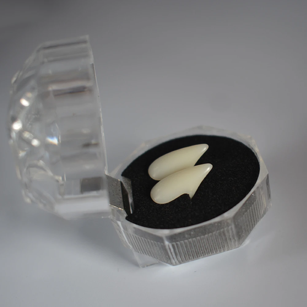 2 шт. Хэллоуин Косплэй вампира зомби клыки оборотни зубы платье костюм зуб маска