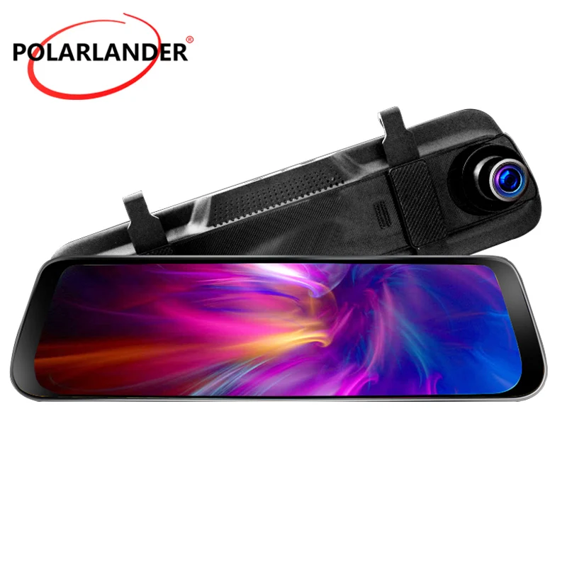 

9.35 Inch Rear View Mirror 170 Degree Wide Angle Front Driving Recorder CKY-K3 Dual Lens Car DVR