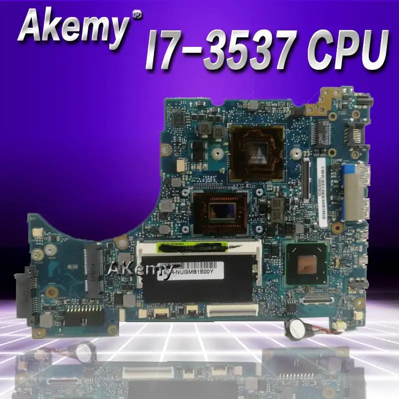 

Akemy UX42VS I7-3537 CPU Motherboard REV2.3 /2.1 For Asus UX42VS UX42V Laptop motherboard Main board 100%Tested