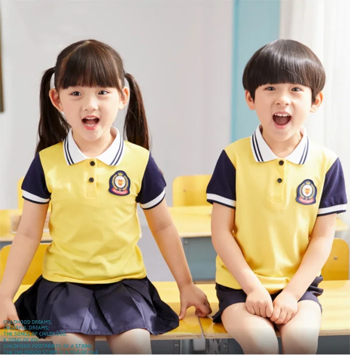 

brother sister matching family outfits boys clothing sets girls clothing princess dress Students Summer School Uniform