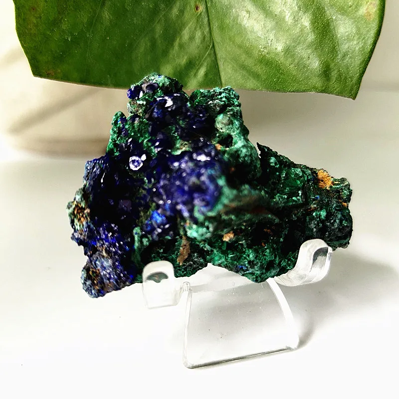 Высококачественный натуральный камень azurite и Малахитовый симбиотический