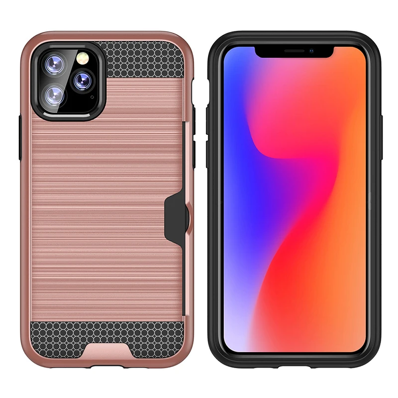 Защитный чехол из поликарбоната и ТПУ для iPhone 11 Pro Max XS XR X 8 7 6 6S Plus 100 шт. | Мобильные