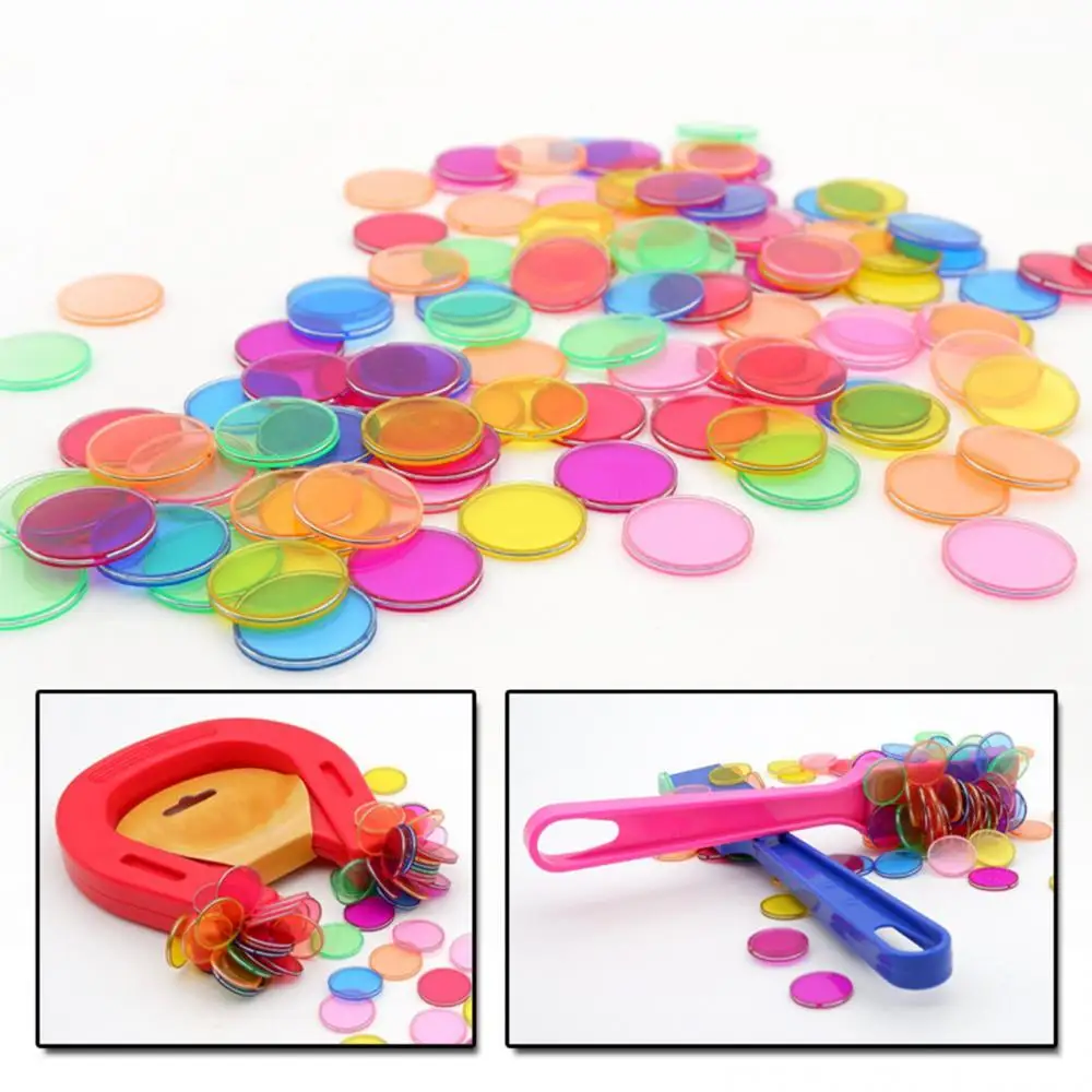 

Магнитный стержень с металлическим кольцом, чипы для бинго, детские научные эксперименты, обучающие игрушки