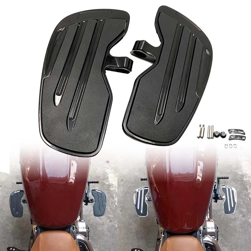 

For Indian Scout 2016 2017 2018 Motorcycle Footpeg Foot Rests Scout Sixty 16-18 / Scout Bobber 2018 Widening Driver Foot Rest