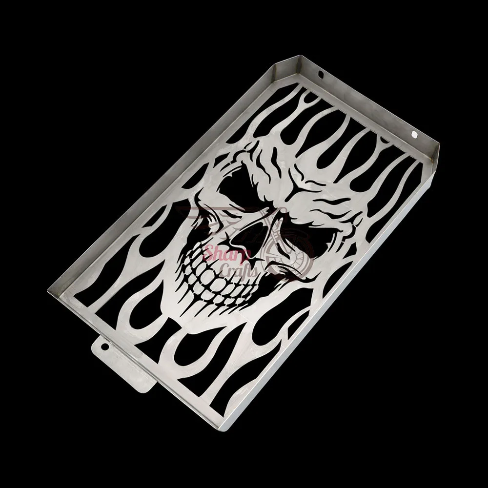 Крышка радиатора мотоцикла Защитная крышка для решетки защита черепа охладителя