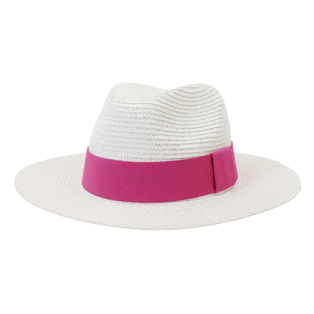 Шляпа женская Соломенная с плоским верхом и козырьком | Аксессуары для одежды