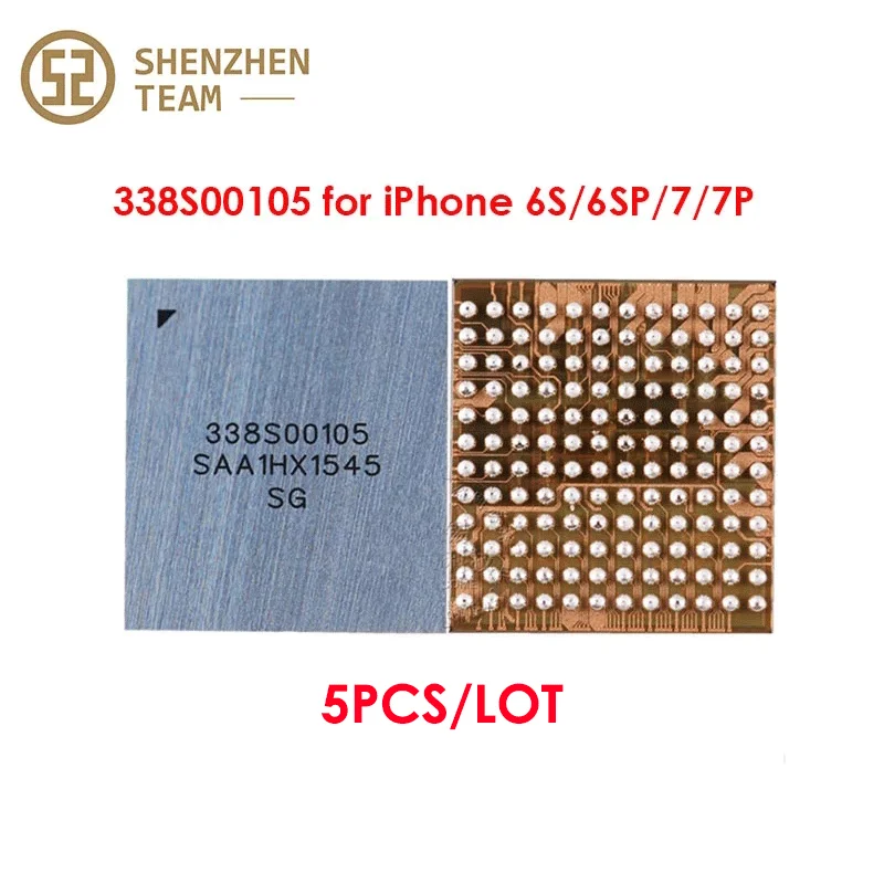 

SZteam 5pcs/lot U3101 CS42L71 for iphone 7 7plus big main audio codec ic chip 338S00105 U3101 for iPhone 6S 6SP Refurbished