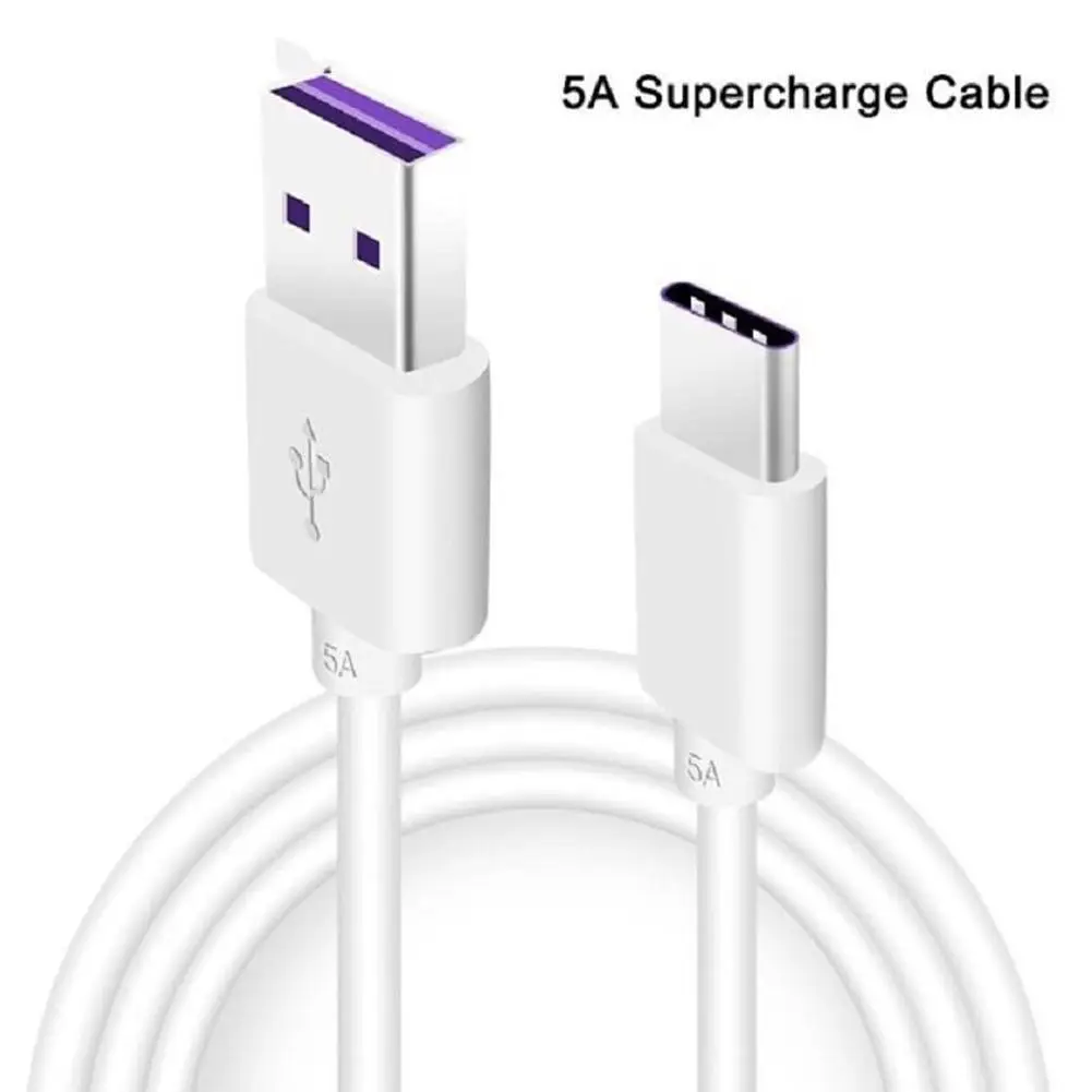 Кабель для быстрой зарядки 1 м 5 А оригинальный зарядный кабель USB C передачи