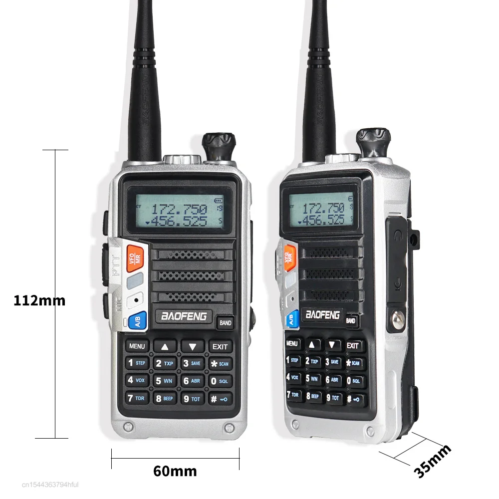 Baofeng UV-5R Pro Tri Band 220-260MHz VHF UHF 2 Way Radio Powerful Handheld Transceiver With Dual Antenna Walkie Talkie UV5R | Мобильные