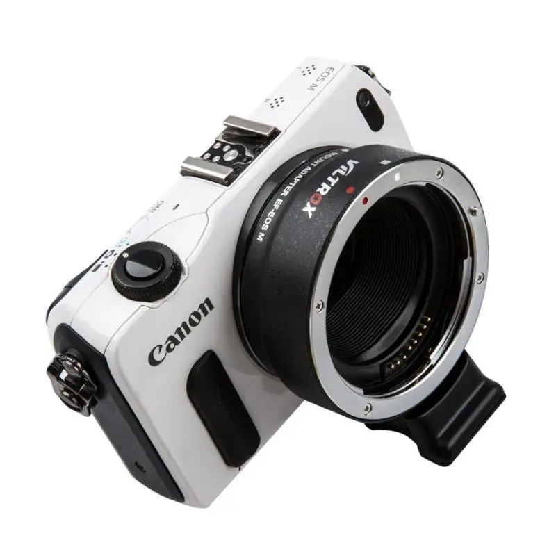 Электронный адаптер Viltrox EF-EOSM с автофокусом для объектива Canon EOS EF EF-S M EF-M M2 M3 M5 M6 M10