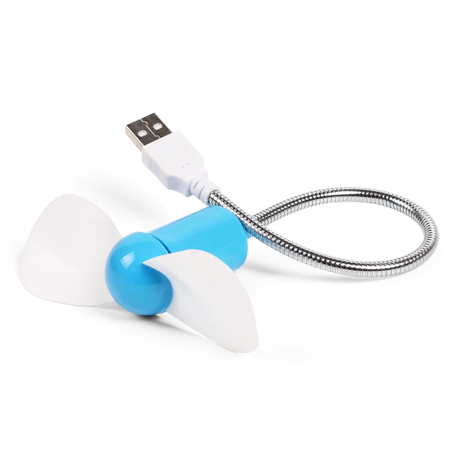 

USB Mini Fan Notebook Desktop Cooling Fan Cooler Plastic Easy to carry Air Conditioning Appliances For Computer and power Bank