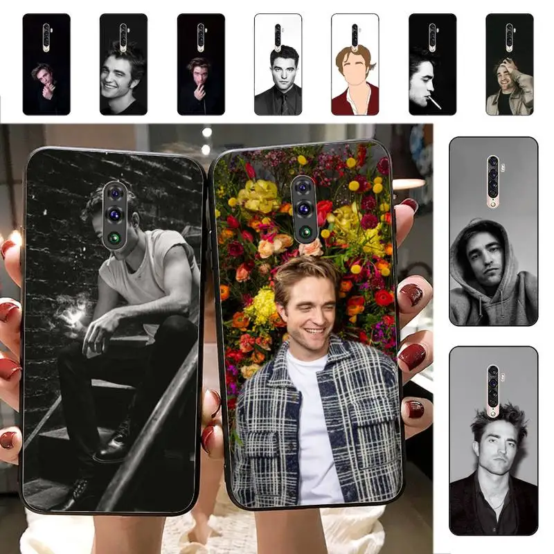 

RuiCaiCa Robert Pattinson Phone Case for Vivo Y91C Y11 17 19 17 67 81 Oppo A9 2020 Realme c3