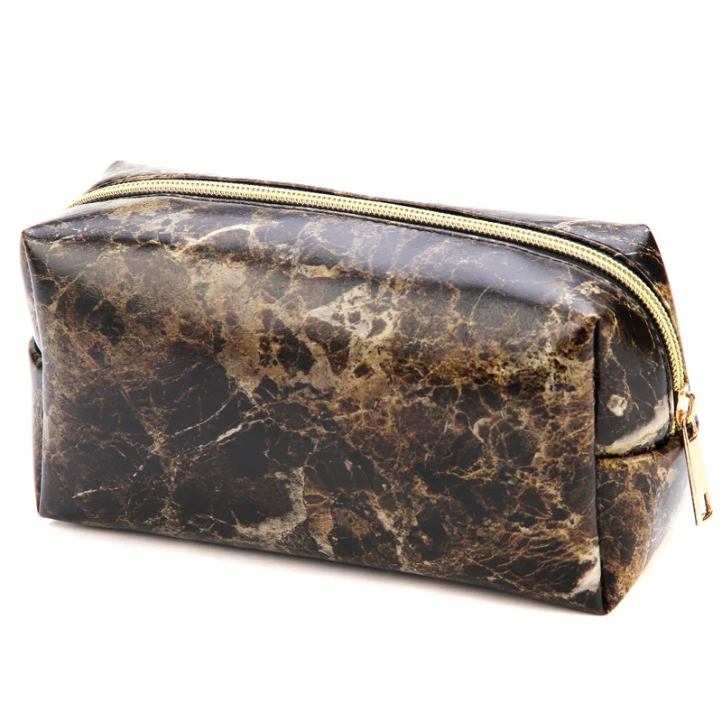Новый PU мраморный узорчатый карандаш сумки многофункциональная ручка сумка