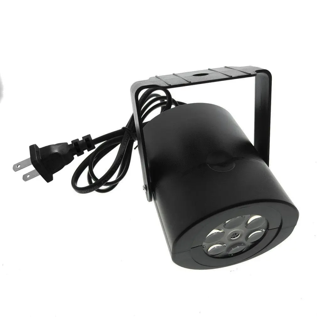 Светодиодный проектор в виде снежинок для помещения и улицы с рождественским