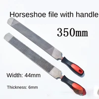 horseshoe file repair tool horse house horse riding supplies horseshoe file with handle wholesale t12 steel pet nail grinder