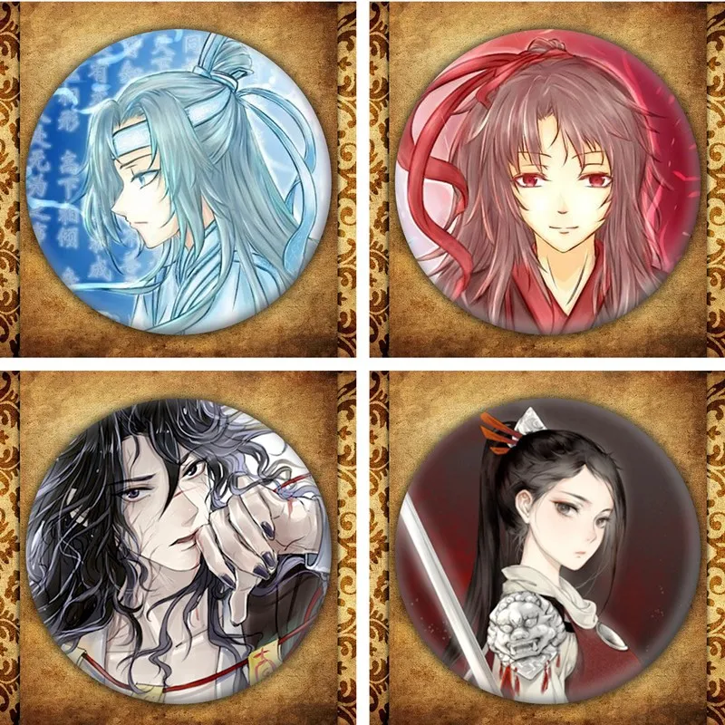 Значок из аниме МО дао ЗУ Ши сумочки значок мультяшная фигурка Grandmaster of Demonic