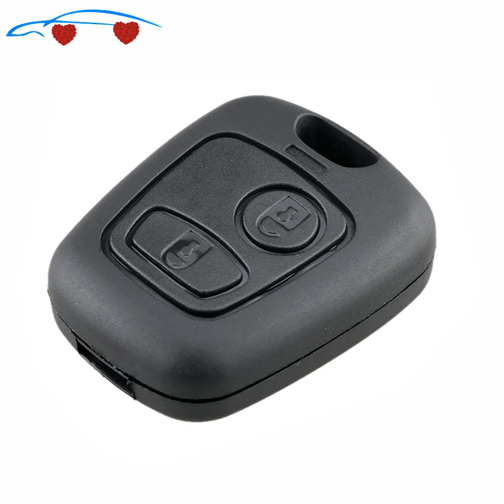 2 кнопки дистанционного ключа автомобиля брелок чехол Замена Крышка чехла для