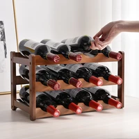 vintage wooden bottles wine rack cabinet holder shelf free standing holders barware storage wine racks home kitchen bar tools