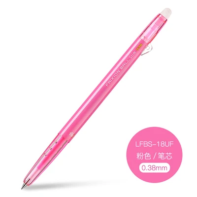 Pink Японская оригинальная гелевая ручка 0,5 мм/0,38 мм цветная чернильная ручка Производитель ручка для школы офиса поставка Стиль s - Цвет: Pink