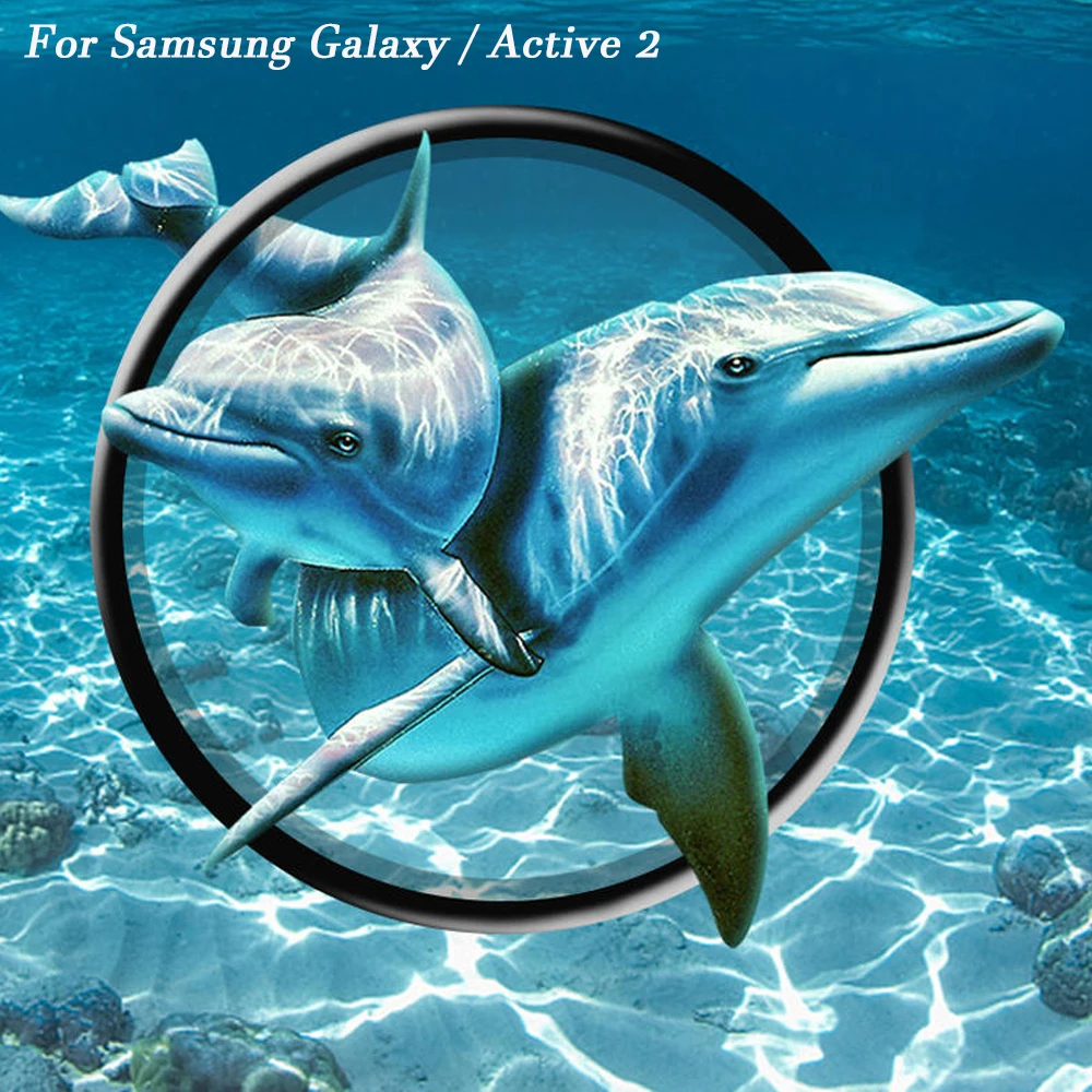 

Screen Protector For Samsung galaxy Watch Active 2 44mm 40mm HD 3D Transparent Soft Film Glass smart watch waterproof Protectors