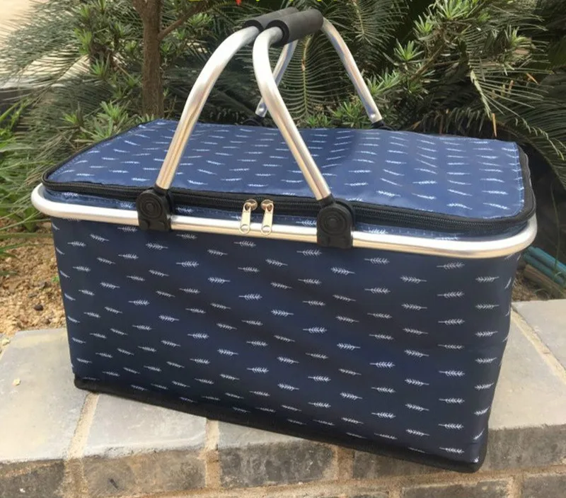 Складные сумки для пикника и кемпинга на 30 л изолированный охладитель крутая