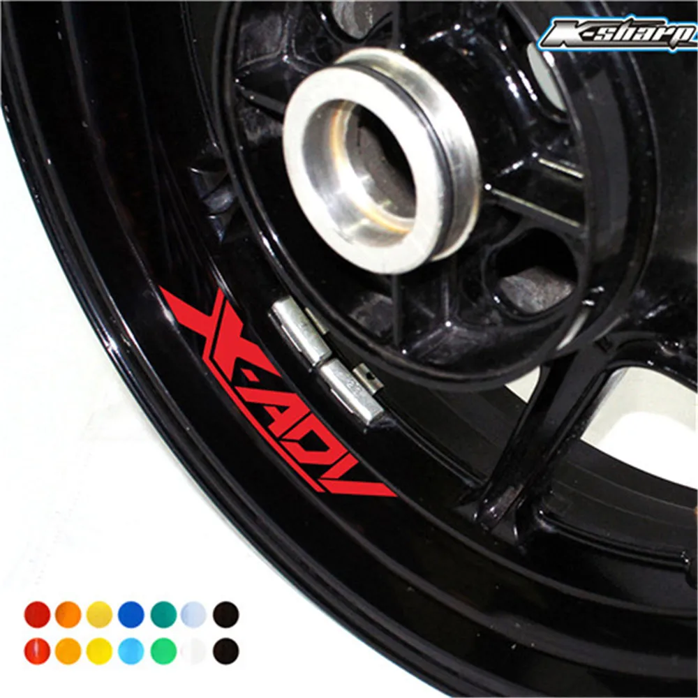 

Motorcycle sticker waterproof tire stripe reflective logo decorative decal for Honda XADV X-ADV xadv750