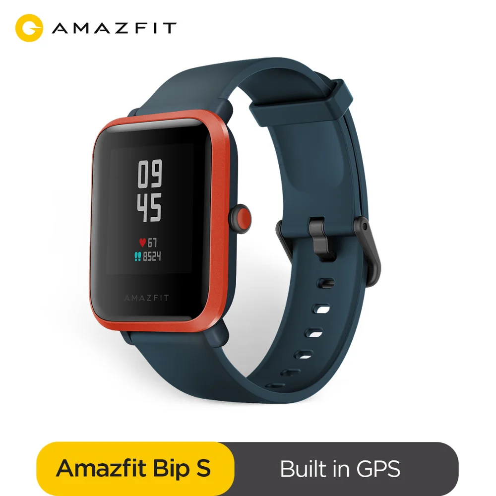 2020 Новая глобальная версия CES Amazfit Bip S смарт-часы 5ATM водонепроницаемые умные часы